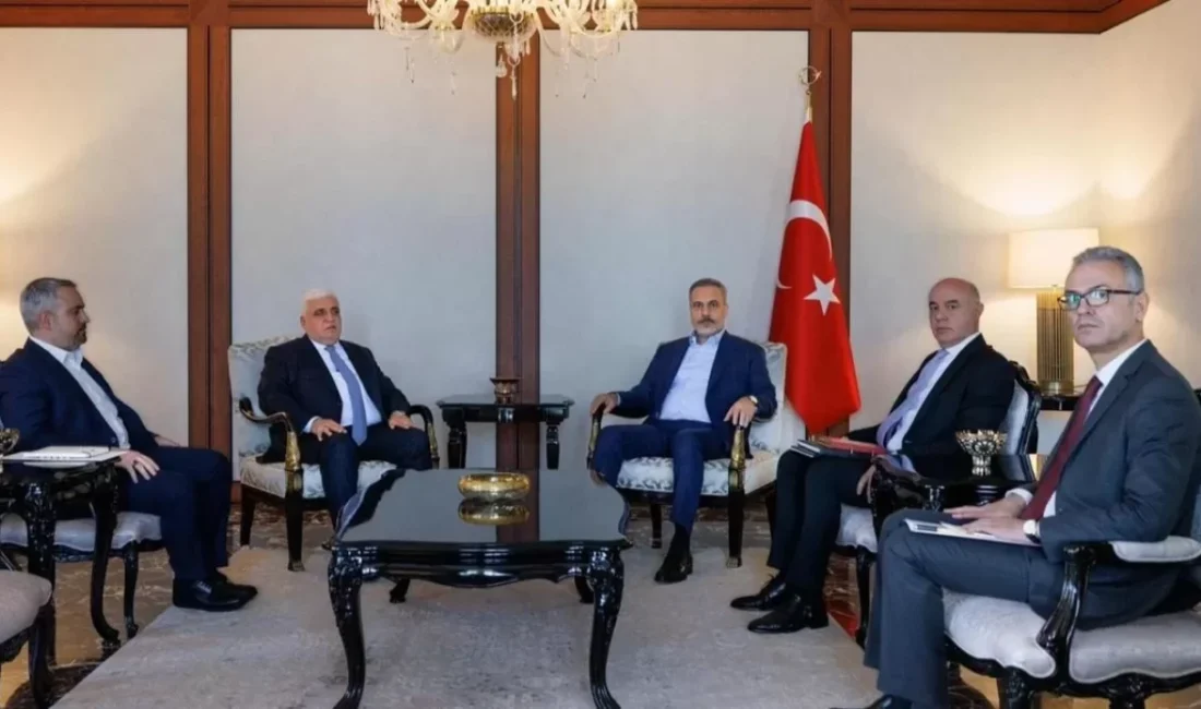 Dışişleri Bakanı Hakan Fidan, Türkiye’de resmi temaslarda bulunan Haşdi Şabi