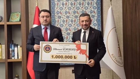 MHP Milletvekili Erbaş’tan Jandarma Vakfı’na 1 Milyon TL Bağış Milliyetçi