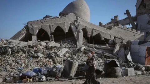 Gazze’de 70 Bin Ton Bomba İsrail saldırılarının ardından Gazze Şeridi,