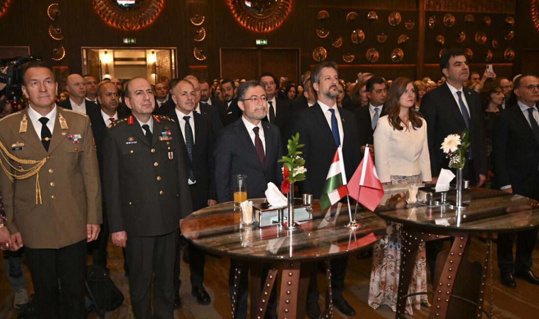 Tarım ve Orman Bakanı İbrahim Yumaklı, Macaristan’ın Milli Gün resepsiyonunda