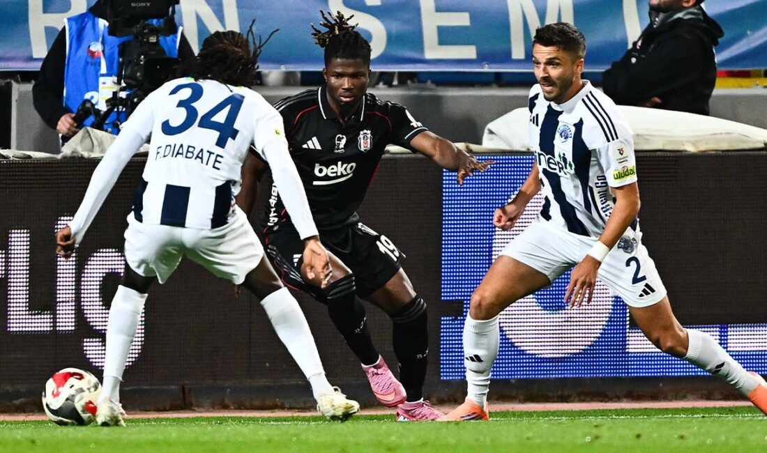Süper Lig’in 10. haftasında Beşiktaş, deplasmanda konuk olduğu Kasımpaşa ile
