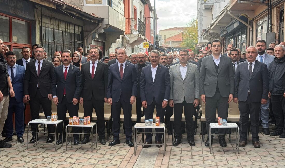MHP Genel Başkan Yardımcısı Sadir Durmaz, Yozgat’ın Yerköy ilçesinde açılışı