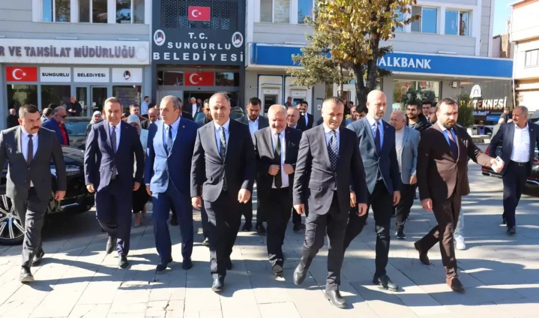 Sungurlu’da MHP İlçe Başkanlığı ve Ülkü Ocakları için yenilenen hizmet