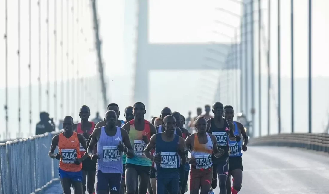 Türkiye İş Bankası 47. İstanbul Maratonu’nda erkekler kategorisinin galibi Kenyalı