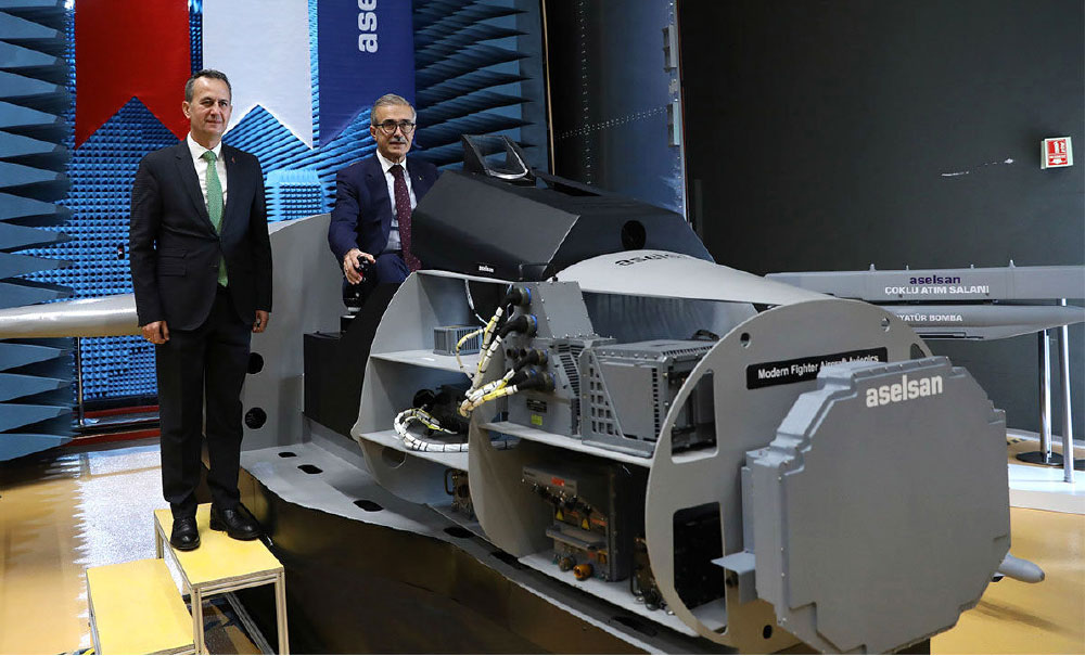 Türk savunma sanayii, ASELSAN tarafından geliştirilen MURAD AESA (Aktif Elektronik