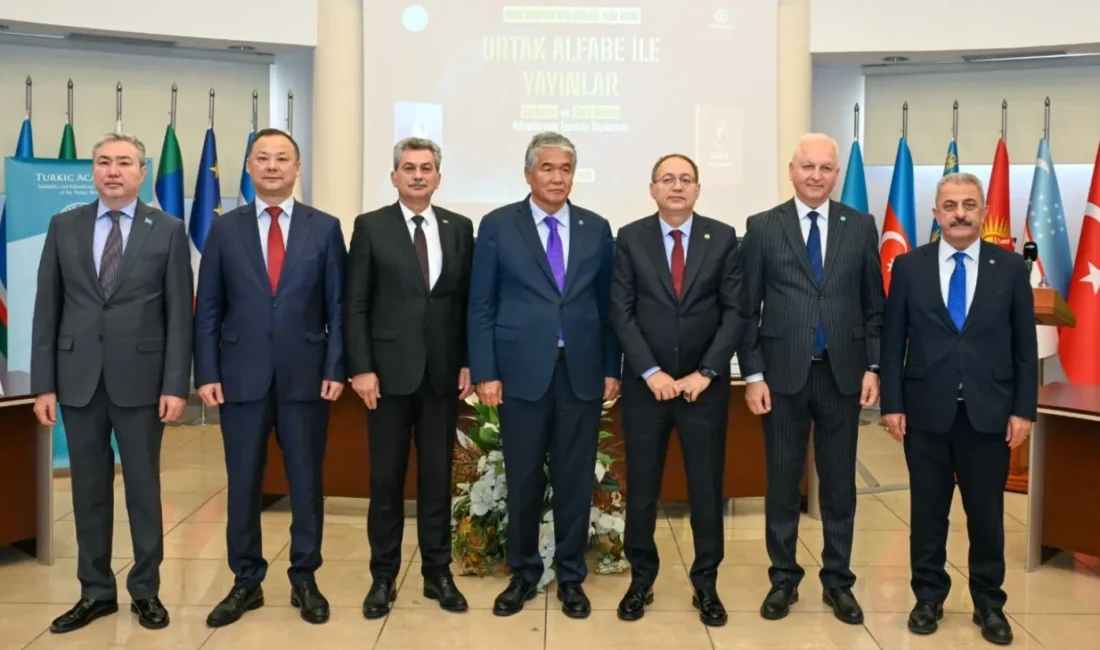 TÜRKSOY ve Türk Akademisi’nin Ankara’daki törende kabul ettiği 34 harfli