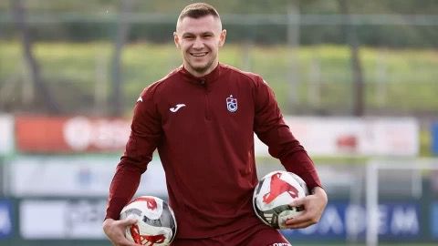 Trabzonspor’un Ukraynalı futbolcusu Zubkov, sezon sonunda Avrupa kupalarına katılma hedefleri