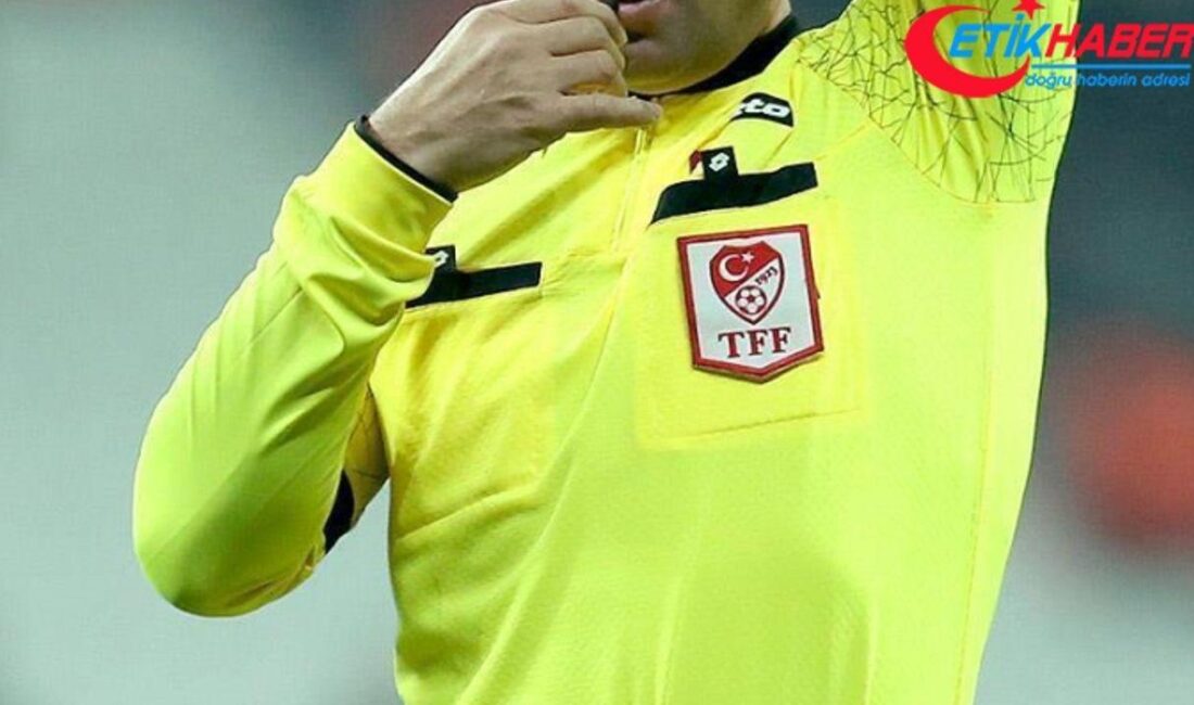 Süper Lig’in 12. haftasında düdük çalacak hakemler, Türkiye Futbol Federasyonu