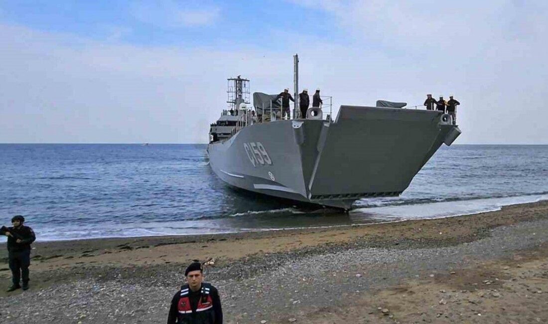 Ç‑159 kodlu yeni tip çıkarma gemisi, Yalova’nın Esenköy beldesinde gerçekleştirilen