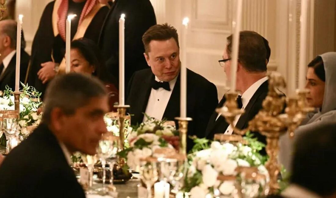 Elon Musk, Beyaz Saray’da Suudi Arabistan Veliaht Prensi Muhammed bin
