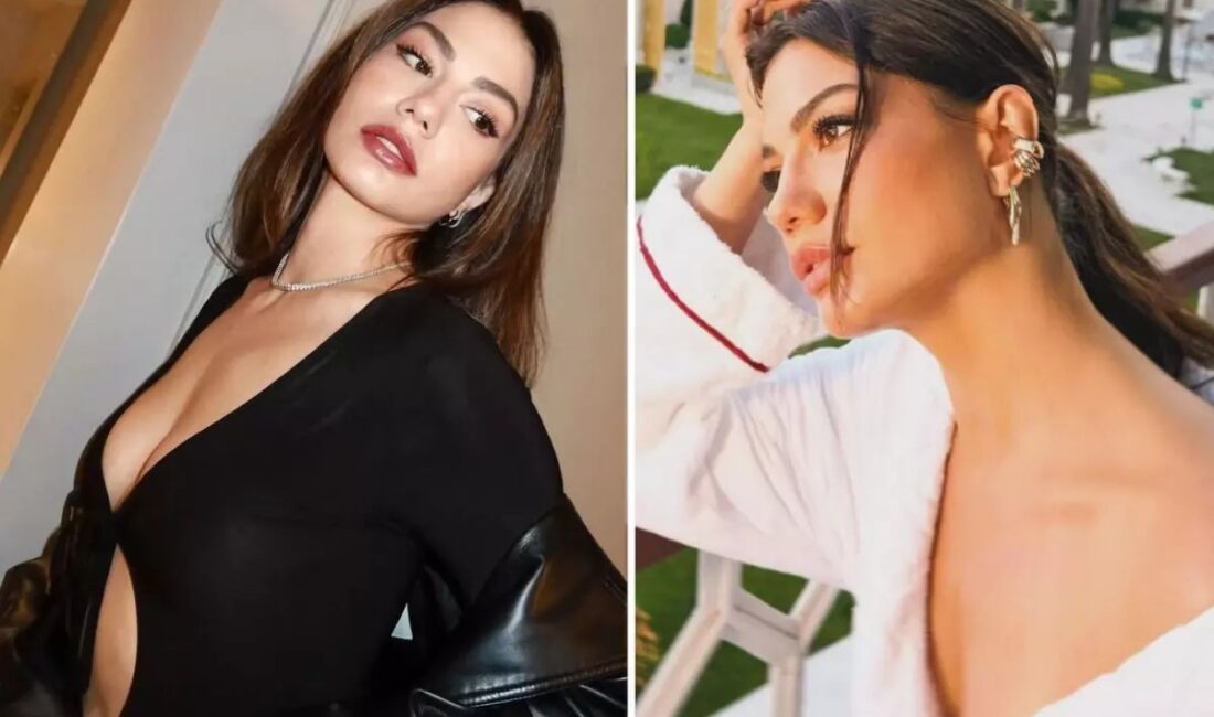 Ünlü oyuncu Demet Özdemir ile menajeri ve iş insanı Emirhan