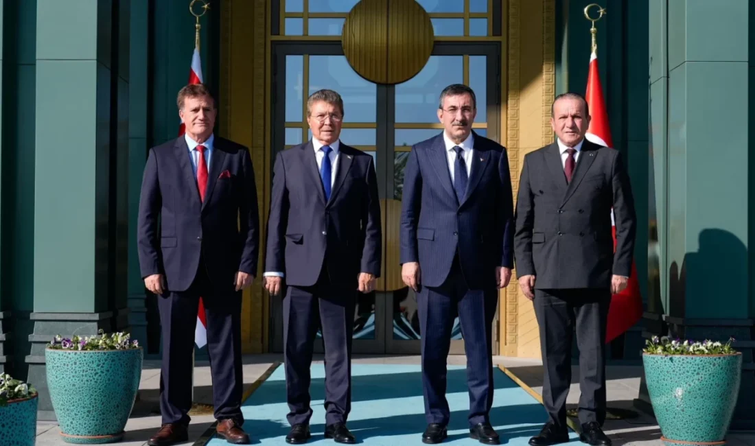 Türkiye Cumhuriyeti Cumhurbaşkanı Yardımcısı Cevdet Yılmaz, Kuzey Kıbrıs Türk Cumhuriyeti