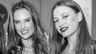 Türkiye’de düzenlenen çoğu ödül gecesinin yıldızı Serenay Sarıkaya, Brezilyalı süpermodel