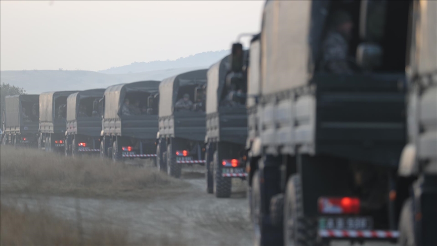Azerbaycan‑Gürcistan sınırında düşen C‑130 tipi askeri kargo uçağının enkazı, kaza