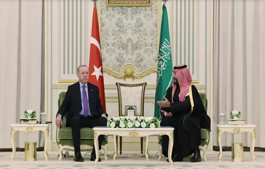 Türkiye Cumhurbaşkanı Recep Tayyip Erdoğan, resmi ziyaret kapsamında bugün Suudi