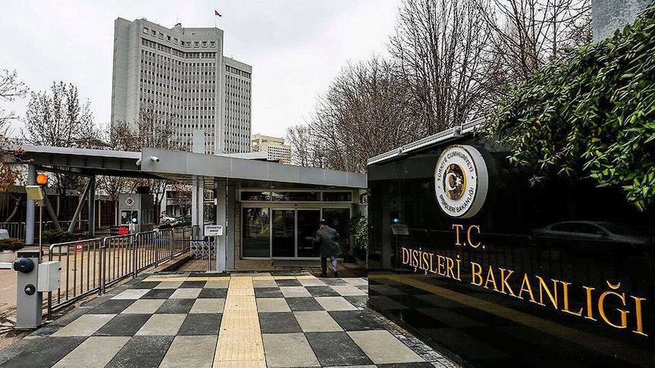 Türkiye Cumhuriyeti Dışişleri Bakanlığı, İsrail Ulusal Güvenlik Bakanı Itamar Ben-Gvir’in
