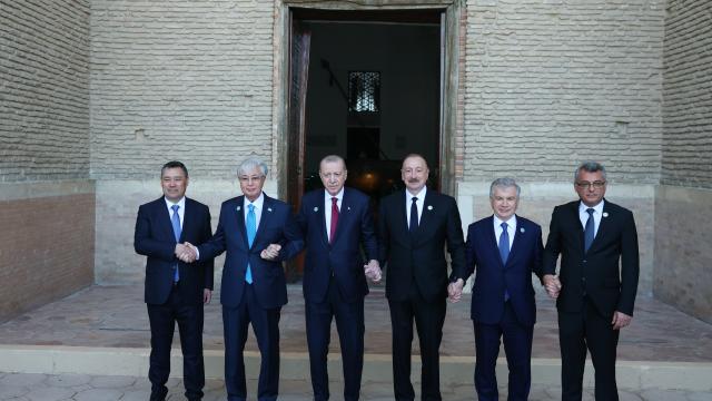Kazakistan’ın Türkistan kentinde düzenlenen Türk Devletleri Teşkilatı (TDT) Devlet Başkanları