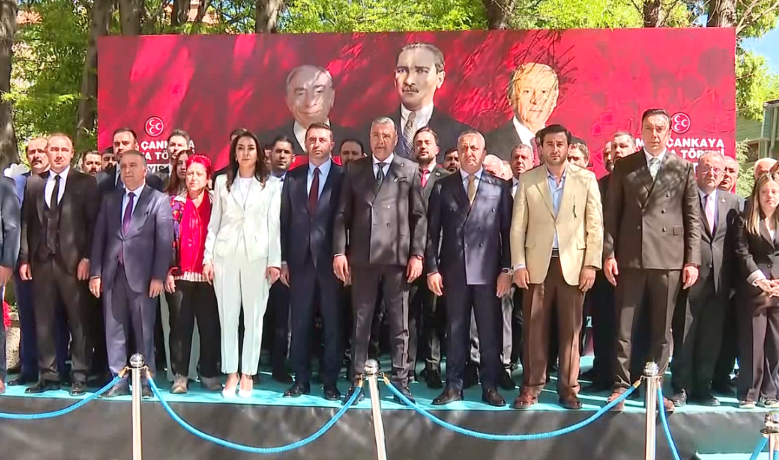 Milliyetçi Hareket Partisi (MHP) Çankaya İlçe Başkanlığı’nda görev değişimi yaşandı.
