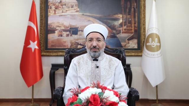 Diyanet İşleri Başkanı Prof. Dr. Recep Arpaguş, Ramazan Bayramı dolayısıyla