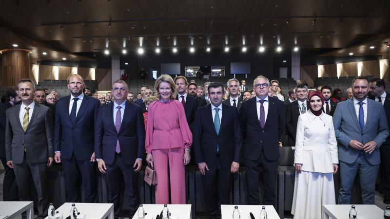 Belçika Kraliçesi Mathilde, Türkiye ziyareti kapsamında Baykar’ın İstanbul’daki Özdemir Bayraktar
