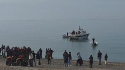 İstanbul’da meydana gelen jet ski kazasında 2 kişinin bulunduğu deniz