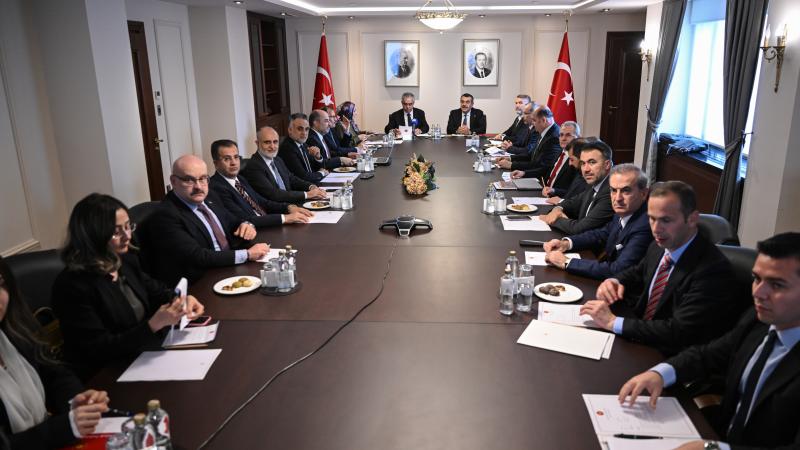 Cumhurbaşkanlığı Hukuk Politikaları Kurulu, Ankara’daki Çankaya Köşkü’nde gerçekleştirilen toplantıda bir