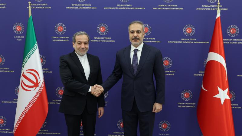 Dışişleri Bakanı Hakan Fidan, İran Dışişleri Bakanı Abbas Arakçi ile