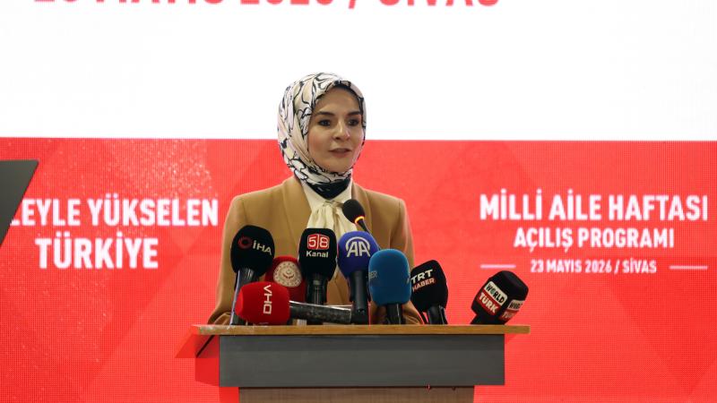 Aile ve Sosyal Hizmetler Bakanı Mahinur Özdemir Göktaş, katıldığı bir