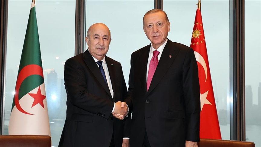 Cumhurbaşkanı Erdoğan ile Cezayir Cumhurbaşkanı Tebbun Ankara’da kritik görüşme gerçekleştirdi.