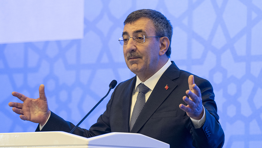 Cumhurbaşkanı Yardımcısı Cevdet Yılmaz, İslam ülkelerinin dünya ekonomisi ve ticaretindeki