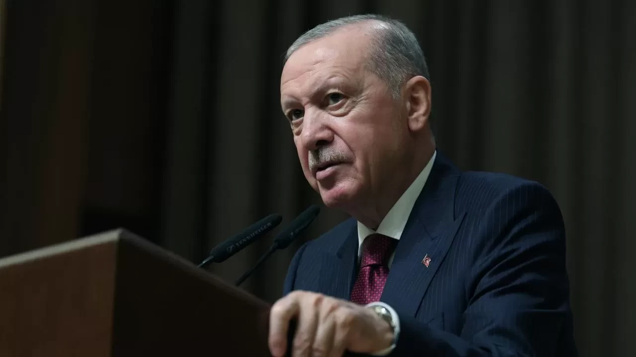Cumhurbaşkanı Recep Tayyip Erdoğan, Cumhurbaşkanlığı Külliyesi'nde gerçekleştirilen Kabine Toplantısı'nın ardından