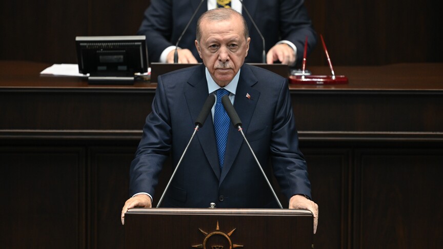 Cumhurbaşkanı ve AK Parti Genel Başkanı Recep Tayyip Erdoğan, AK