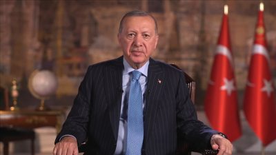 Cumhurbaşkanı Recep Tayyip Erdoğan, İran Cumhurbaşkanı Mesud Pezeşkiyan ve Irak