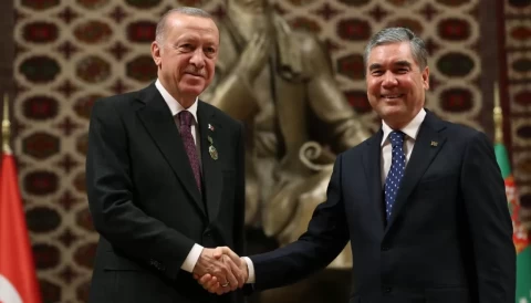 Cumhurbaşkanı Recep Tayyip Erdoğan, Türkmenistan Milli Lideri ve Halk Maslahatı