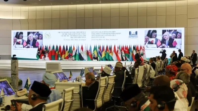 TBMM Başkanı Numan Kurtulmuş, Azerbaycan’ın başkenti Bakü’de düzenlenen İSİPAB 20'nci