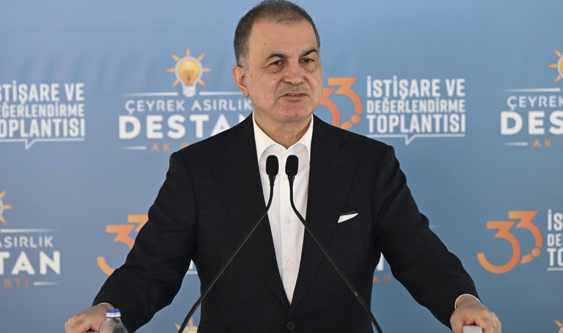 AK Parti Genel Başkan Yardımcısı ve Parti Sözcüsü Ömer Çelik,