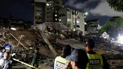 Venezuela’da meydana gelen ve büyük yıkıma yol açan şiddetli deprem