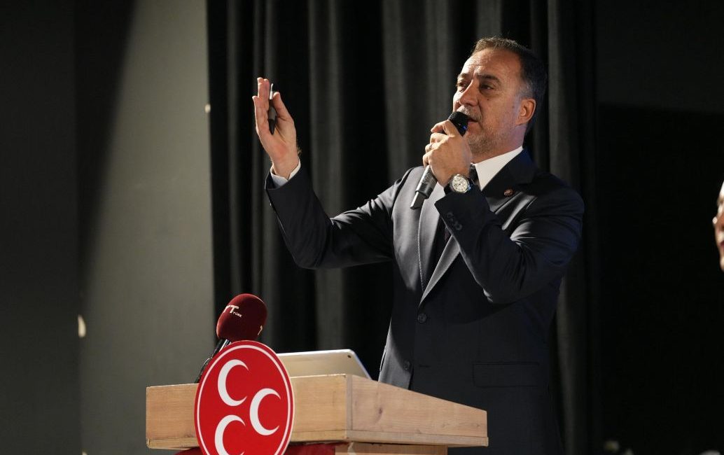 MHP İstanbul İl Başkanı Volkan Yılmaz, Bakırköy İlçe Kongresi’nde milli