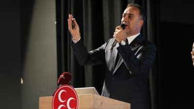 MHP İstanbul İl Başkanı Volkan Yılmaz, Bakırköy İlçe Kongresi’nde milli