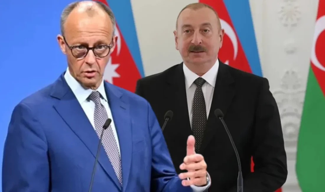 Almanya Başbakanı Friedrich Merz ile Berlin’de bir araya gelen Azerbaycan