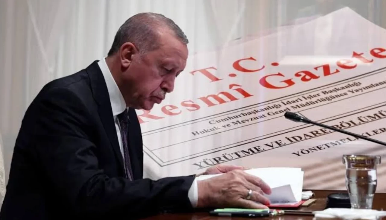 Cumhurbaşkanı Recep Tayyip Erdoğan’ın imzasıyla Resmi Gazete’de yayımlanan kritik atama