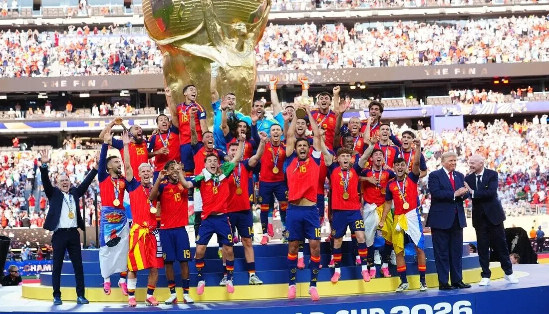 Dünya futbolunun kalbinin attığı 2026 FIFA Dünya Kupası finalinde İspanya,