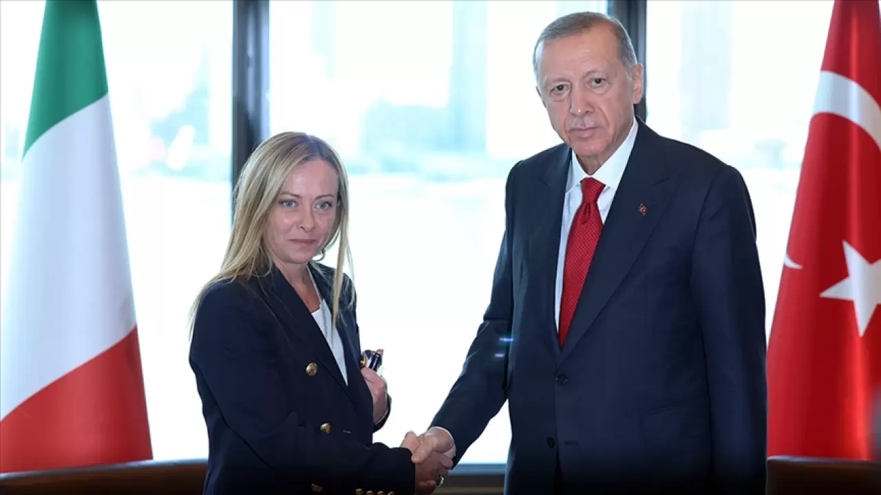Cumhurbaşkanı Recep Tayyip Erdoğan, İtalya Başbakanı Giorgia Meloni ile kritik