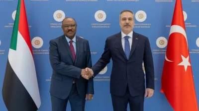 Dışişleri Bakanı Hakan Fidan, Sudan Dışişleri ve Uluslararası İşbirliği Bakanı
