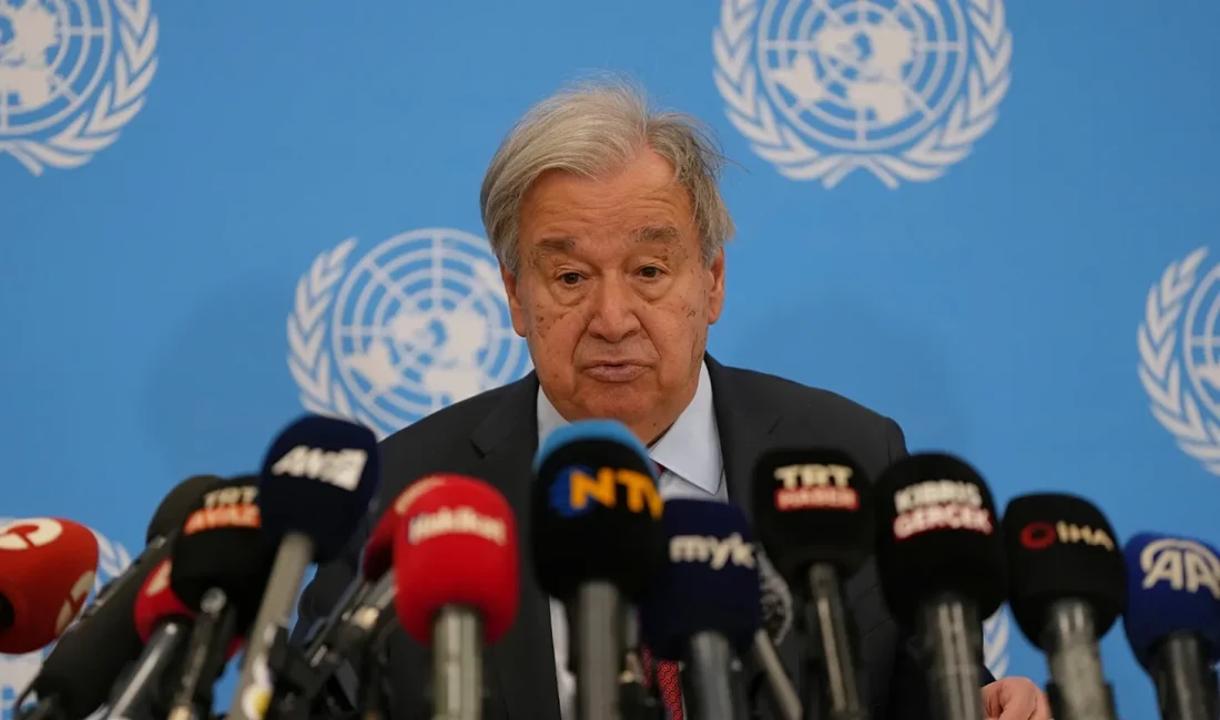 Birleşmiş Milletler (BM) Genel Sekreteri António Guterres, KKTC Cumhurbaşkanı Tufan