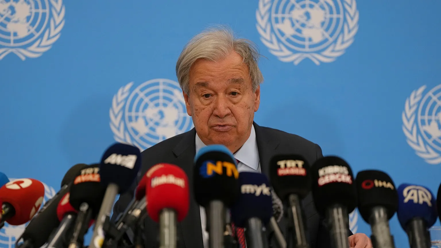 Birleşmiş Milletler (BM) Genel Sekreteri António Guterres, KKTC Cumhurbaşkanı Tufan
