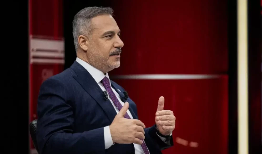 Dışişleri Bakanı Hakan Fidan, CNN Türk ekranlarında Hande Fırat'ın sorularını