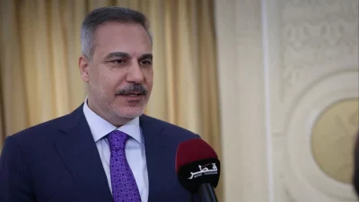 Dışişleri Bakanı Hakan Fidan, resmi temaslarda bulunmak üzere gittiği Katar'da
