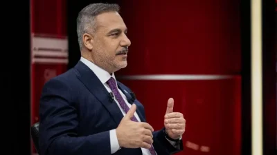 Dışişleri Bakanı Hakan Fidan, CNN Türk ekranlarında Hande Fırat'ın sorularını