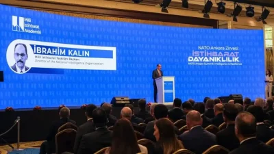 MİT Başkanı İbrahim Kalın, NATO Ankara Zirvesi kapsamında düzenlenen "Müttefikler